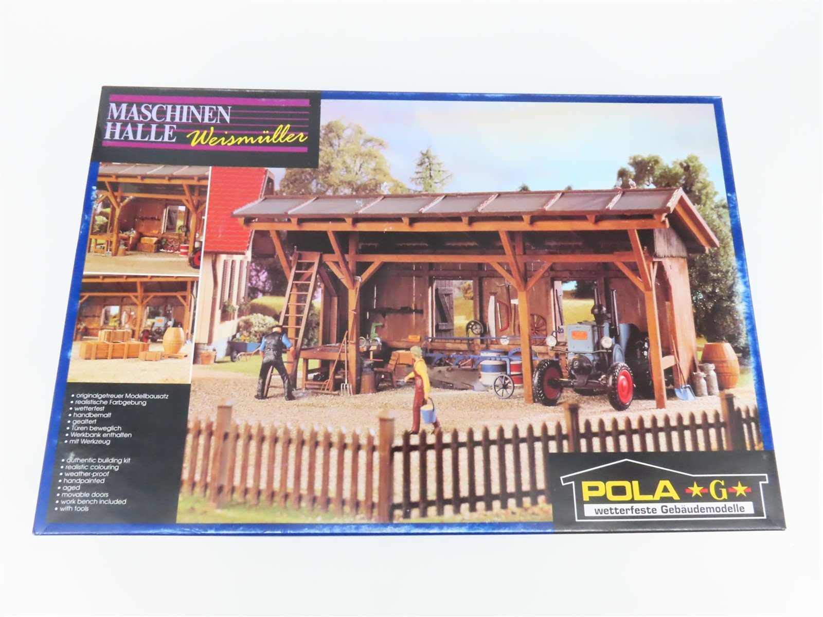 G Scale POLA Kit #982 Maschinenhalle - Machine Shed