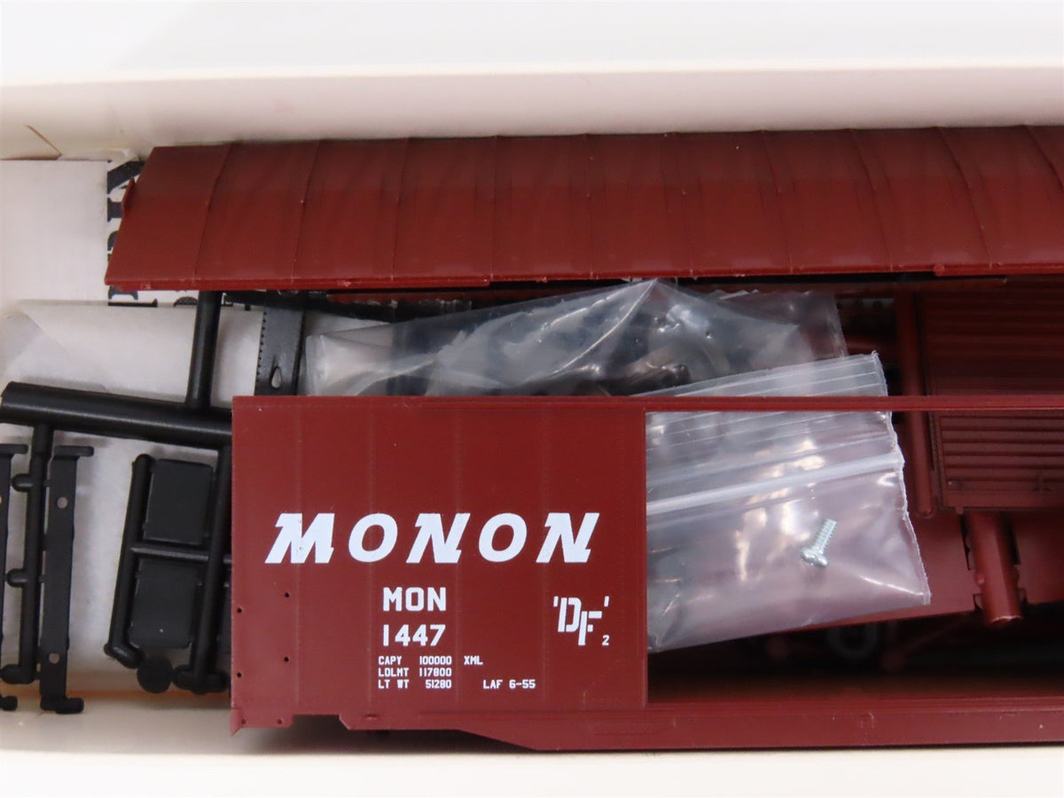 LOT of 3 HO Scale Branchline Blueprint Series Kits #1120 MON Monon 50&#39; Box Cars