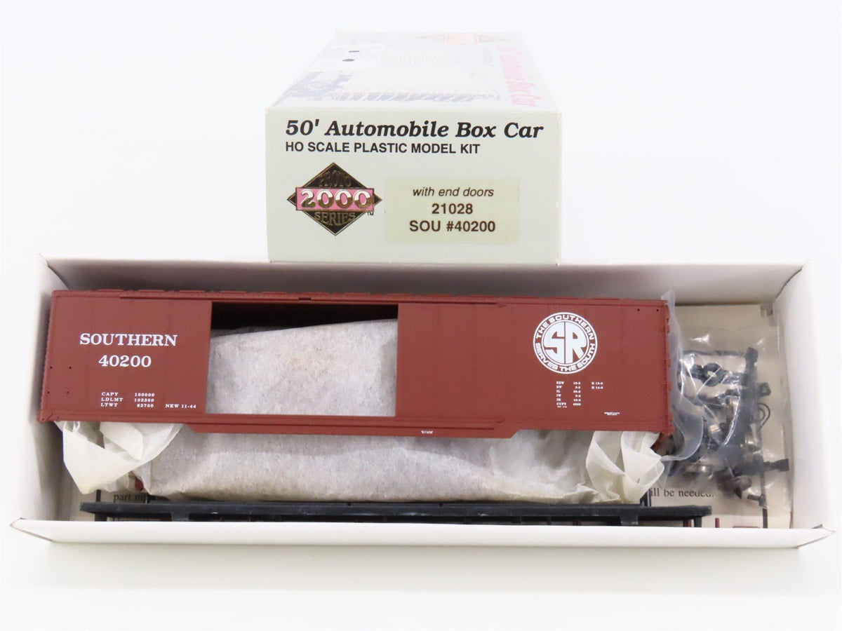 HO Scale Life-Like Proto 2000 Kit #21028 SOU Southern 50&#39; Auto Box Car #40200