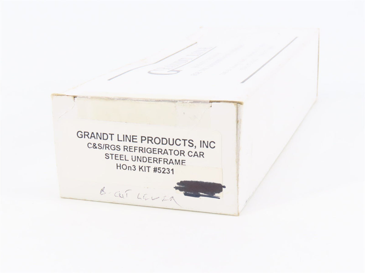 HOn3 Scale Grandt Line Kit #5231 C&amp;S/RGS Refrigerator Car