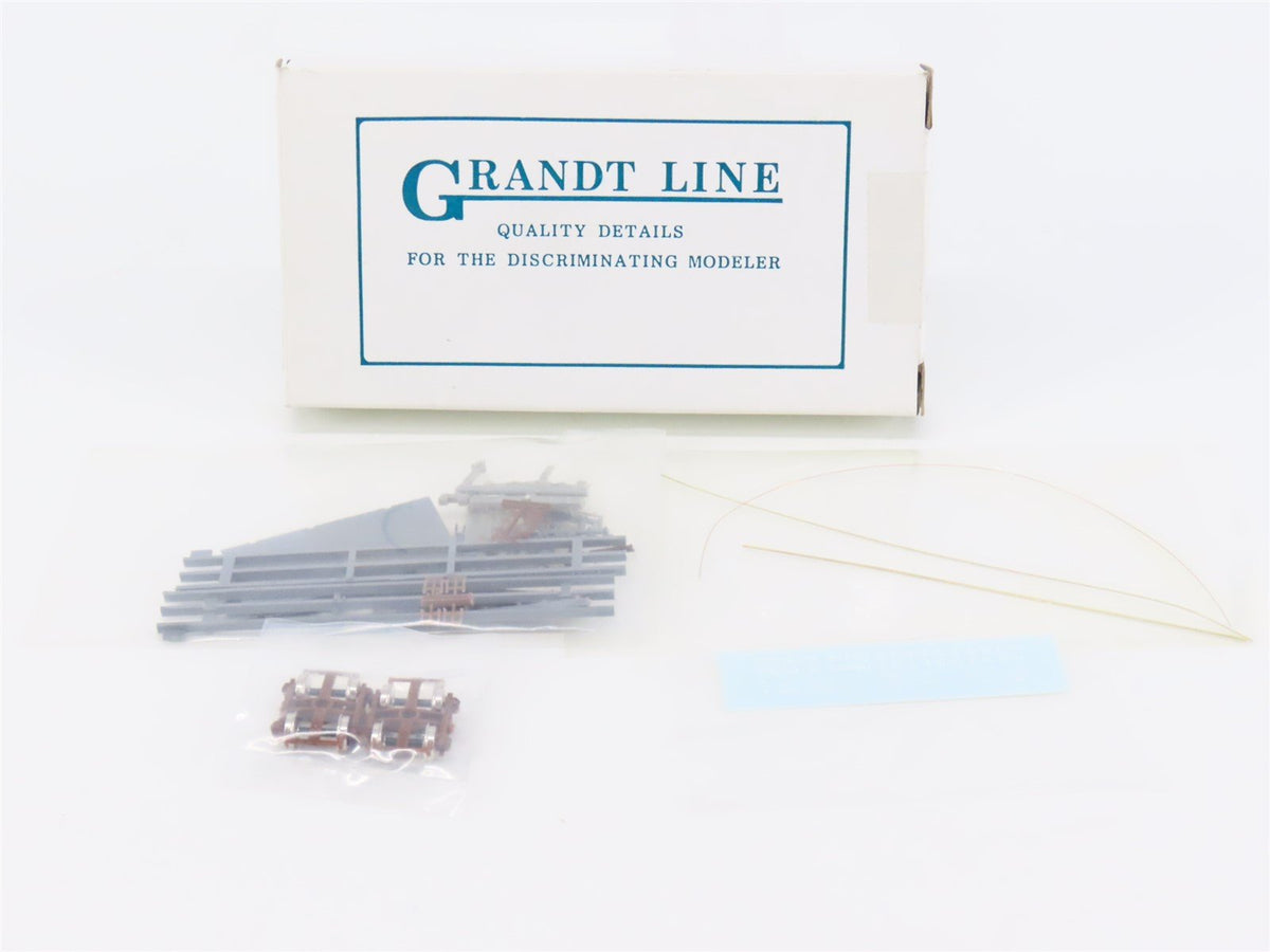 HOn3 Scale Grandt Line Kit #5186 D&amp;RGW Rio Grande 30&#39; Flat Car