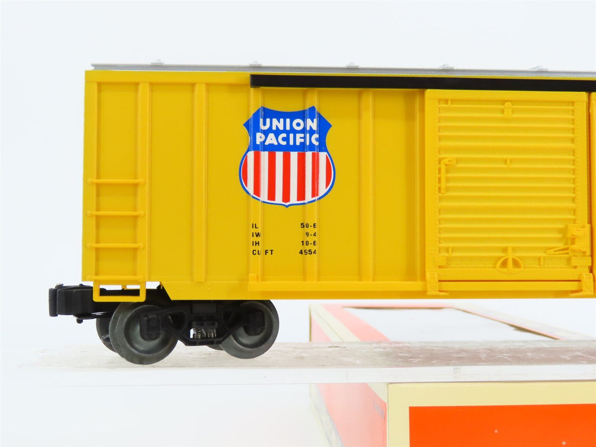 O Gauge 3-Rail Lionel #6-17208 UP Union Pacific &quot;Automated Rail Way&quot; Box Car