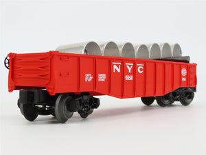 O Gauge 3-Rail Lionel #6-19429 NYC New York Central Gondola #6342 w/ Culverts