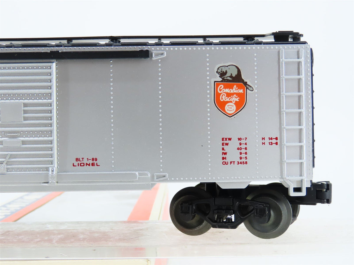 O Gauge 3-Rail Lionel #6-17200 CP Canadian Pacific &quot;Beaver&quot; Box Car #17200