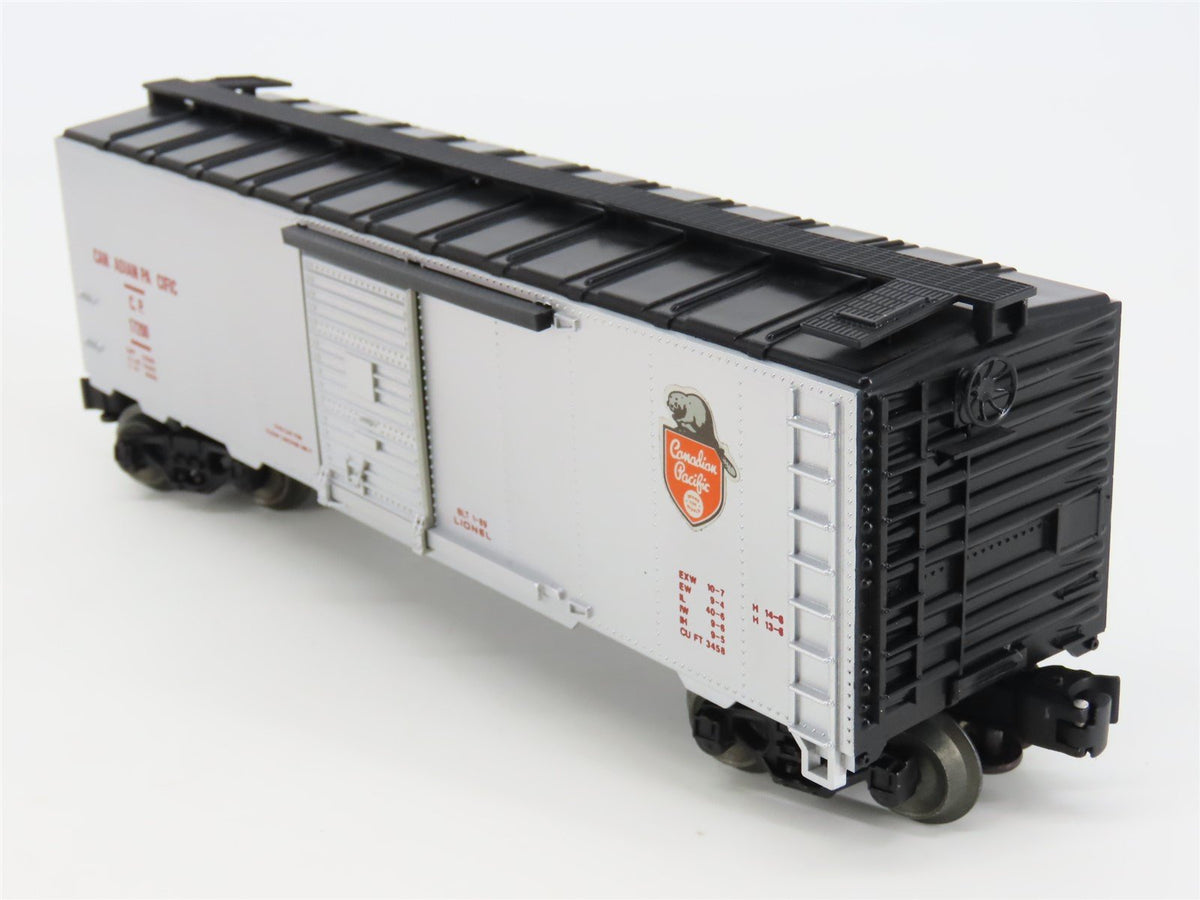 O Gauge 3-Rail Lionel #6-17200 CP Canadian Pacific &quot;Beaver&quot; Box Car #17200