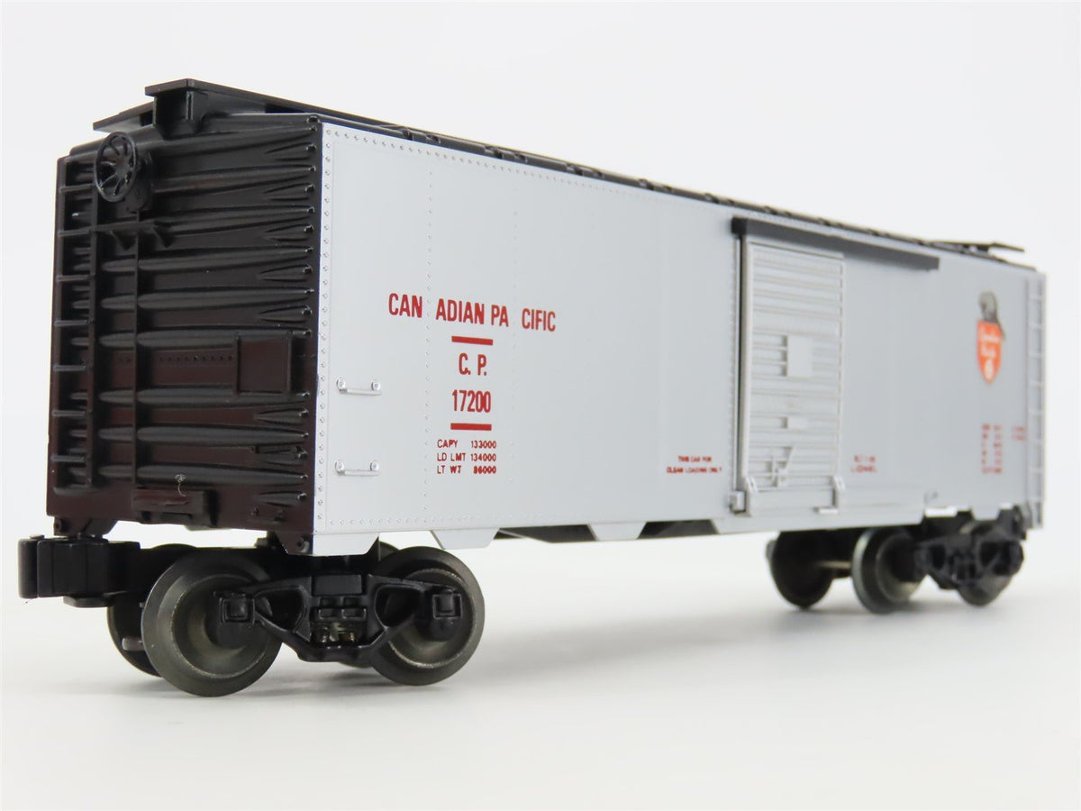 O Gauge 3-Rail Lionel #6-17200 CP Canadian Pacific &quot;Beaver&quot; Box Car #17200