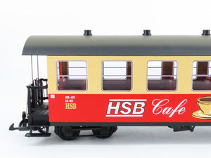 G Scale LGB 32733 HSB Harzer Schmalspur-Bahnen Café Passenger Car