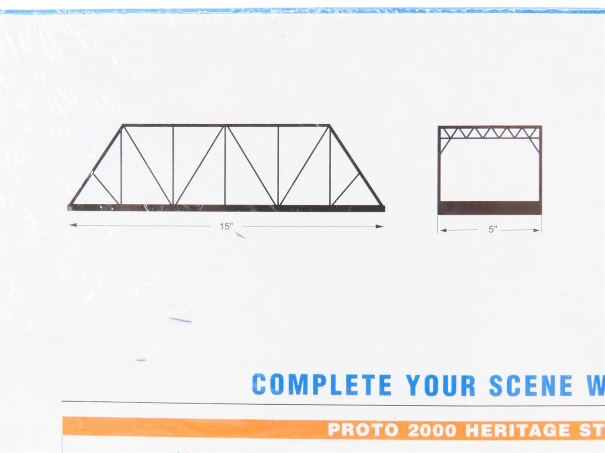 HO 1/87 Scale Walthers 933-3012 Double Track Truss Bridge Kit Sealed