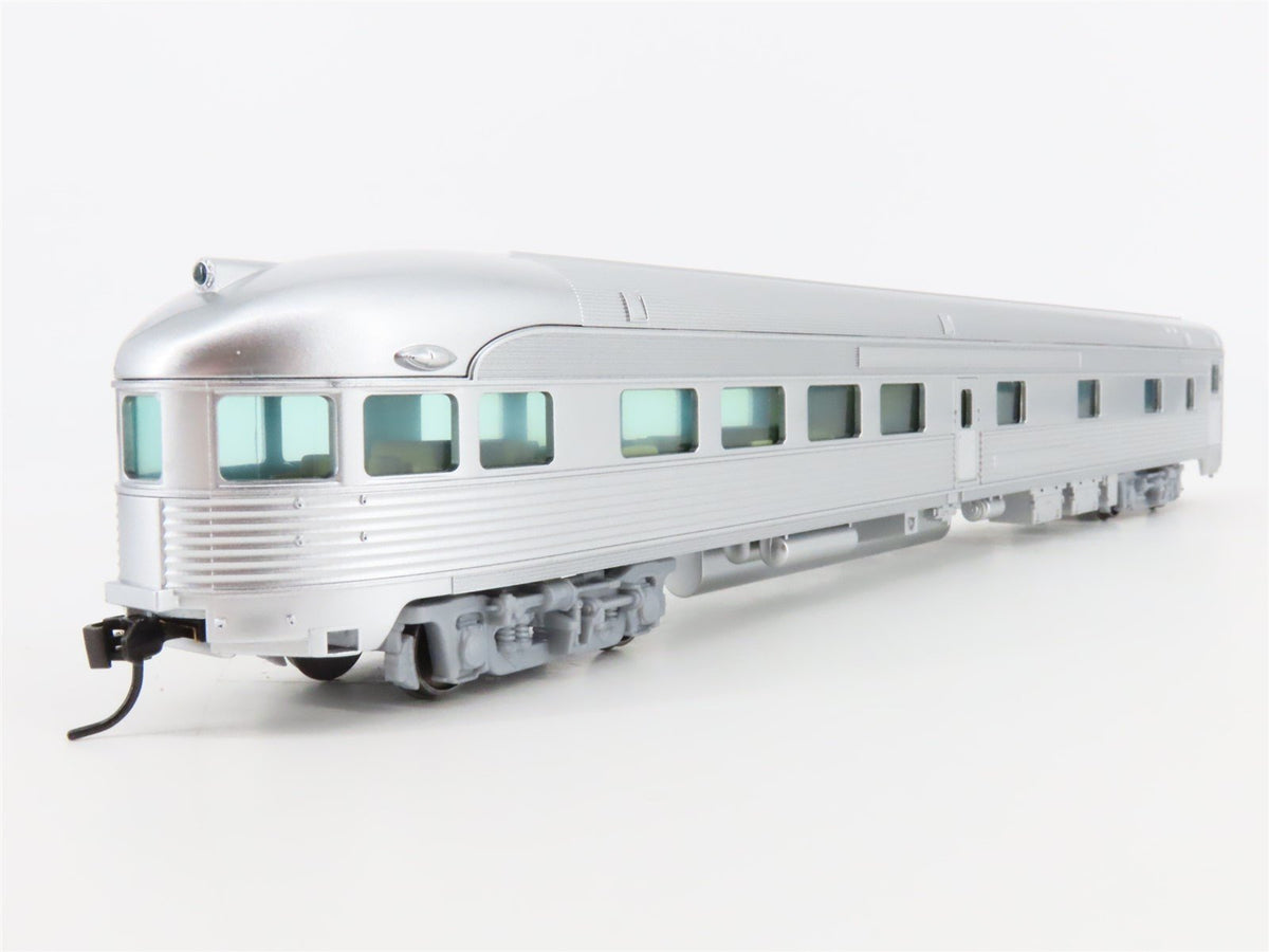 HO Scale Walthers Mainline 910-30350 Unlettered 85&#39; Budd Observation Passenger