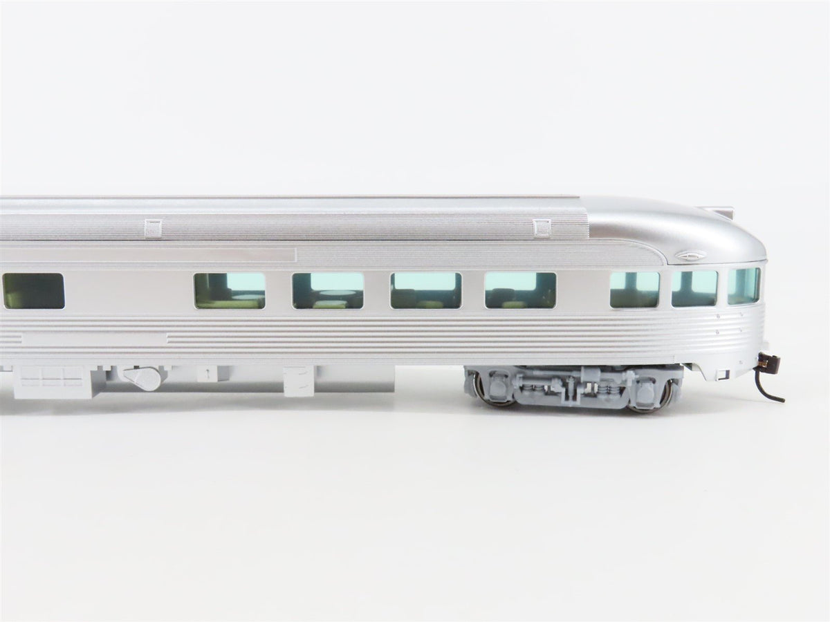 HO Scale Walthers Mainline 910-30350 Unlettered 85&#39; Budd Observation Passenger