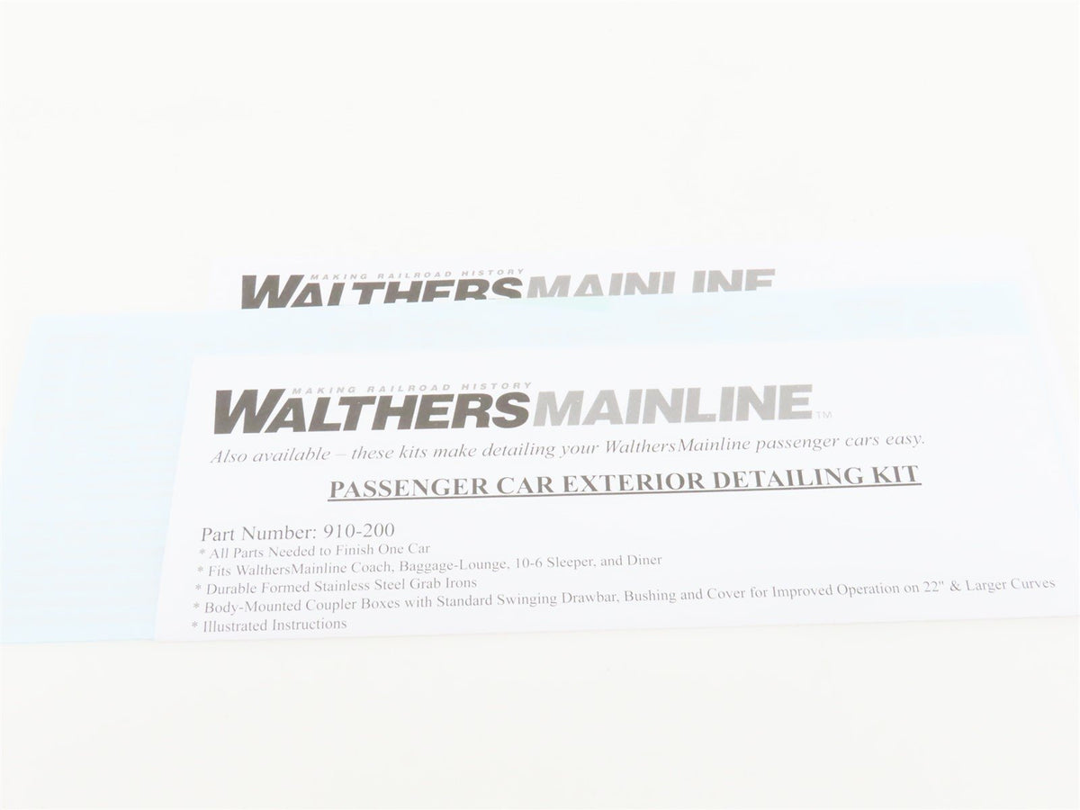 HO Scale Walthers Mainline 910-30362 SOU Southern 85&#39; Budd Observation Passenger