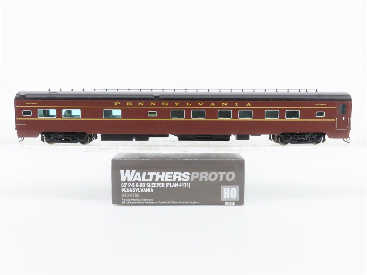 HO Scale Walthers 920-9706 PRR Pennsylvania Railroad 85&#39; Sleeper Passenger Car