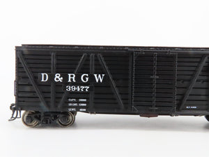 HO Scale Broadway Limited 1351 D&RGW Rio Grande Stock Car #39477 w/Animal Sounds