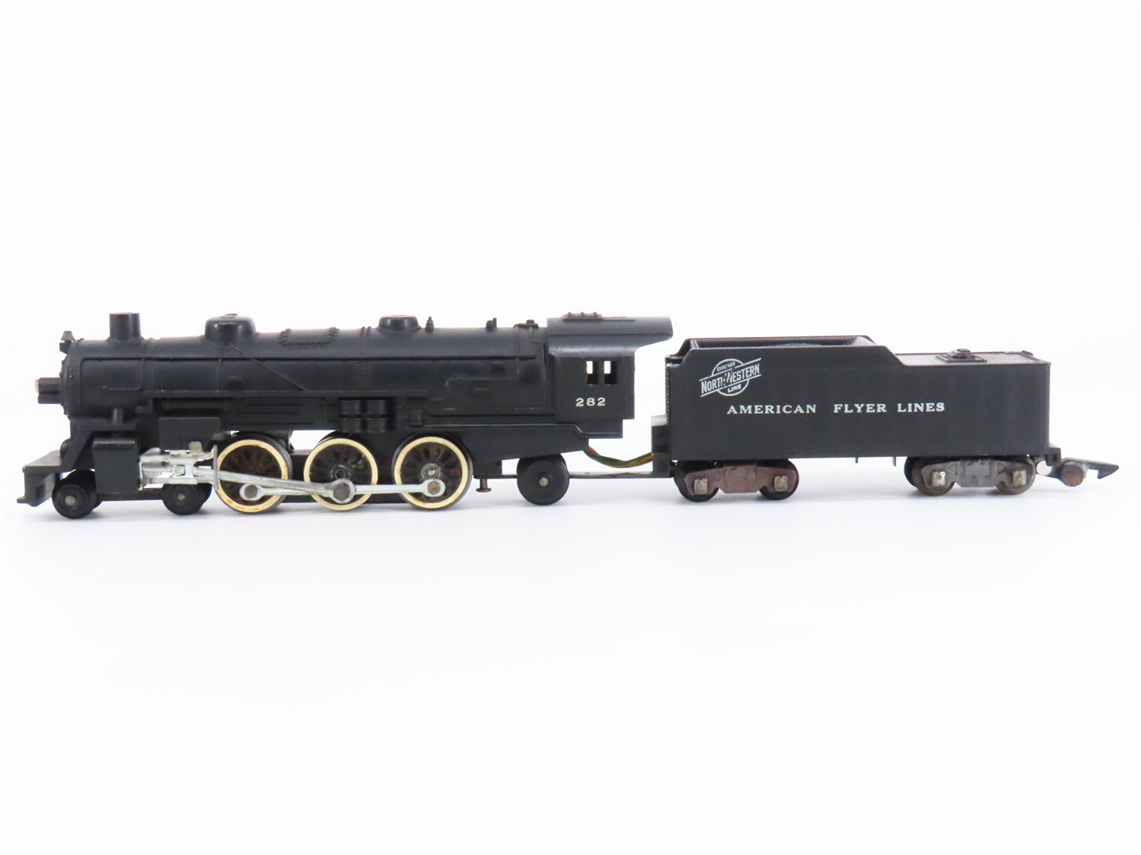 S Scale American Flyer Lines CNW Chicago & North Western 4-6-2 Steam #282