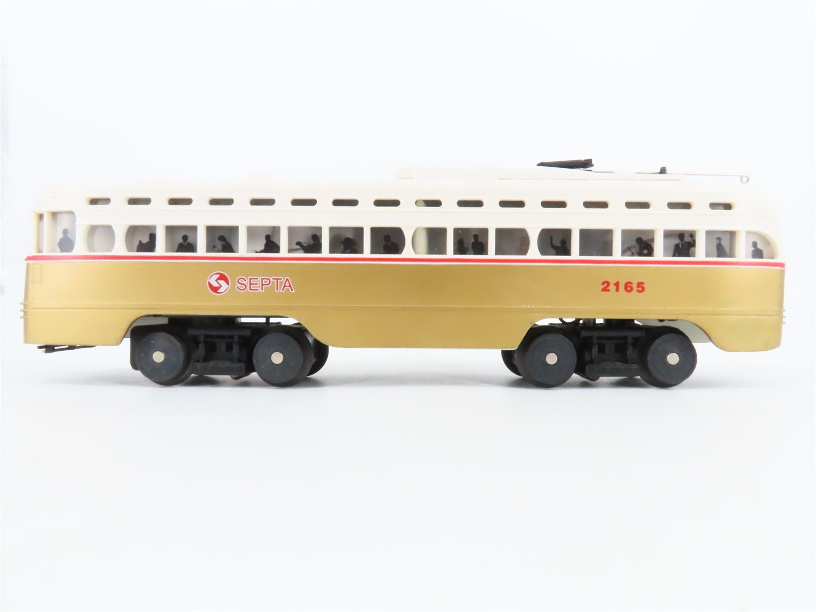 O Gauge 3-Rail MTH Septa Electric Trolley Street Car #2165