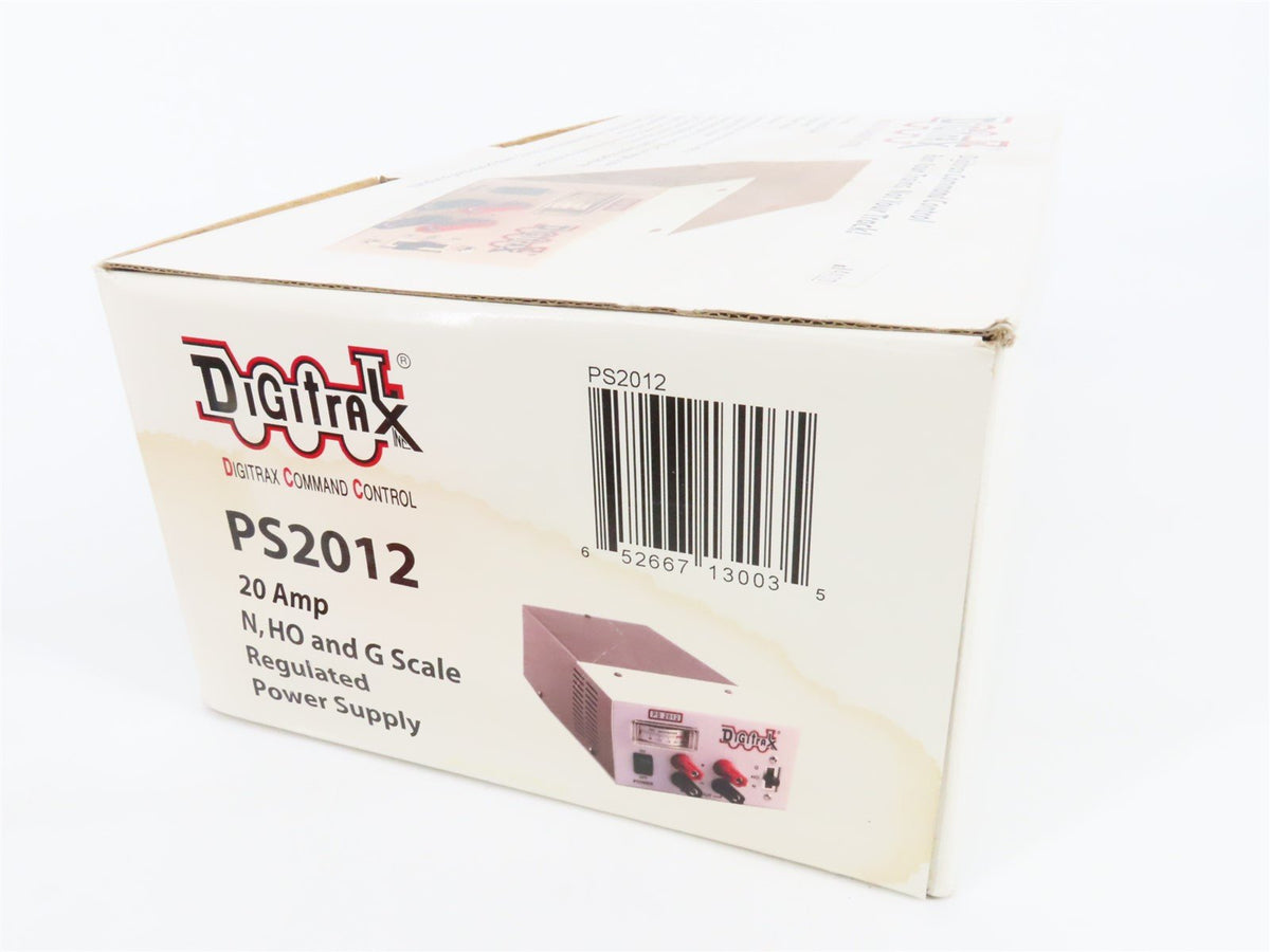 Digitrax PS2012 20 Amp HO, N &amp; G Scale Regulated Power Supply