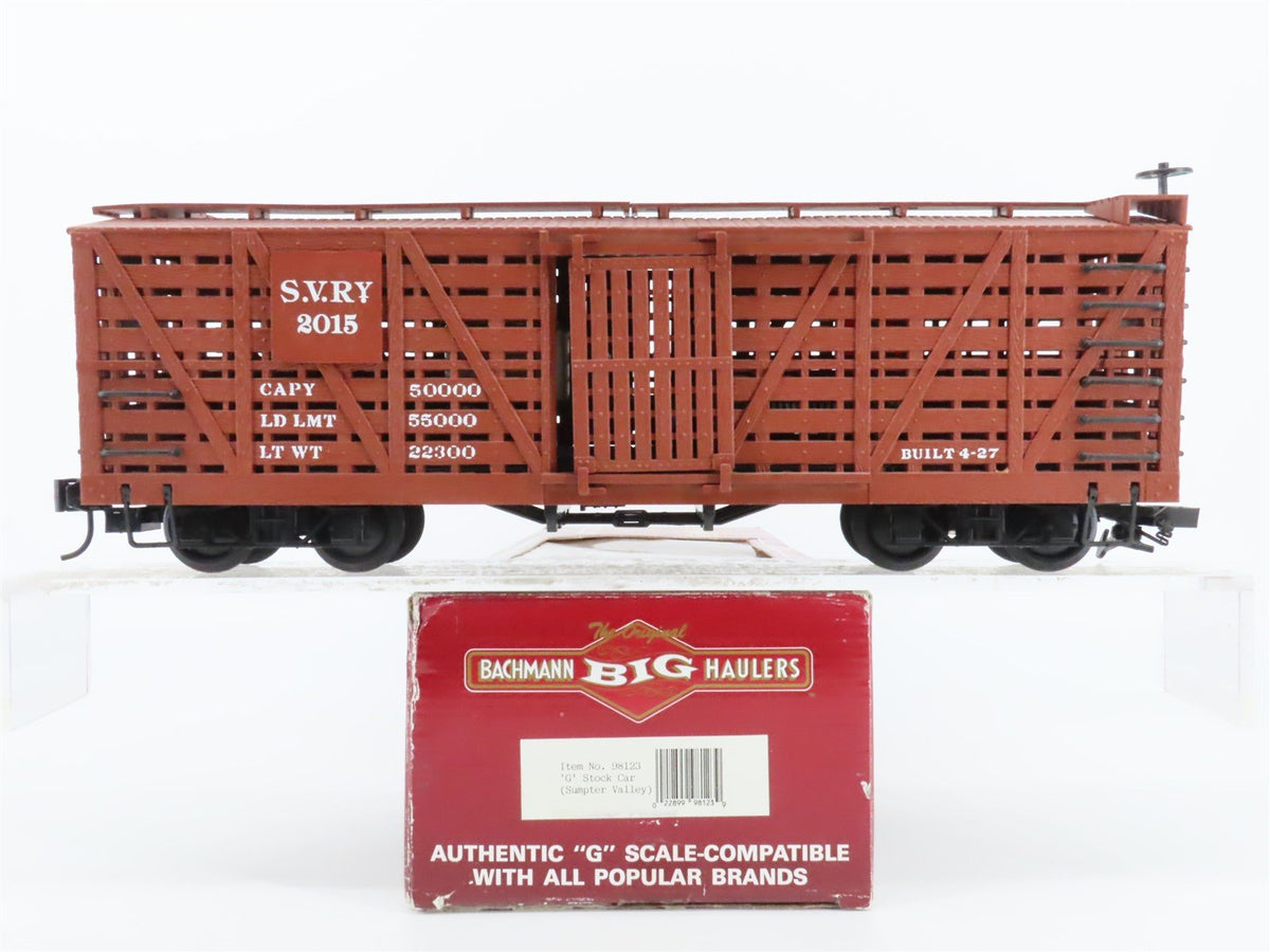 G Scale Bachmann 98123 SVRY Sumpter Valley Stock Car #2015 w/ Sound