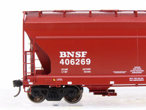 HO Scale Athearn 93921 BNSF Railway 2-Bay Covered Hopper #406269