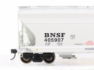 HO Scale Athearn 95965 BNSF Railway 2-Bay Covered Hopper #405907