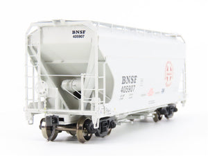 HO Scale Athearn 95965 BNSF Railway 2-Bay Covered Hopper #405907