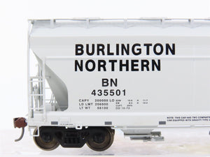 HO Scale Athearn 93901 BN Burlington Northern 2-Bay Covered Hopper #435501