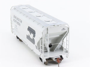 HO Scale Athearn 93901 BN Burlington Northern 2-Bay Covered Hopper #435501