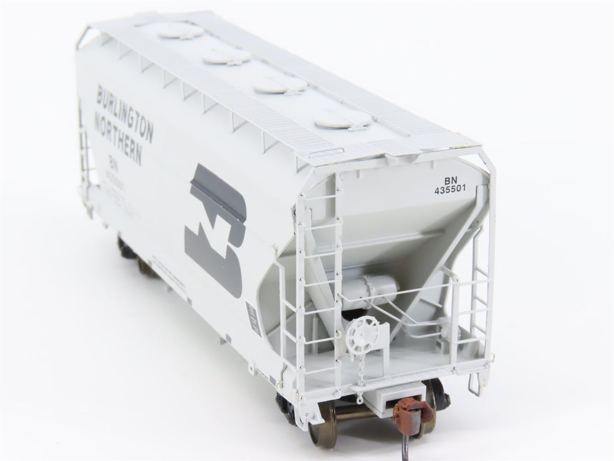 HO Scale Athearn 93901 BN Burlington Northern 2-Bay Covered Hopper #435501