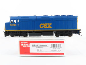 HO Scale Walthers 931-334 CSX Railway F40PH Diesel Locomotive #9993