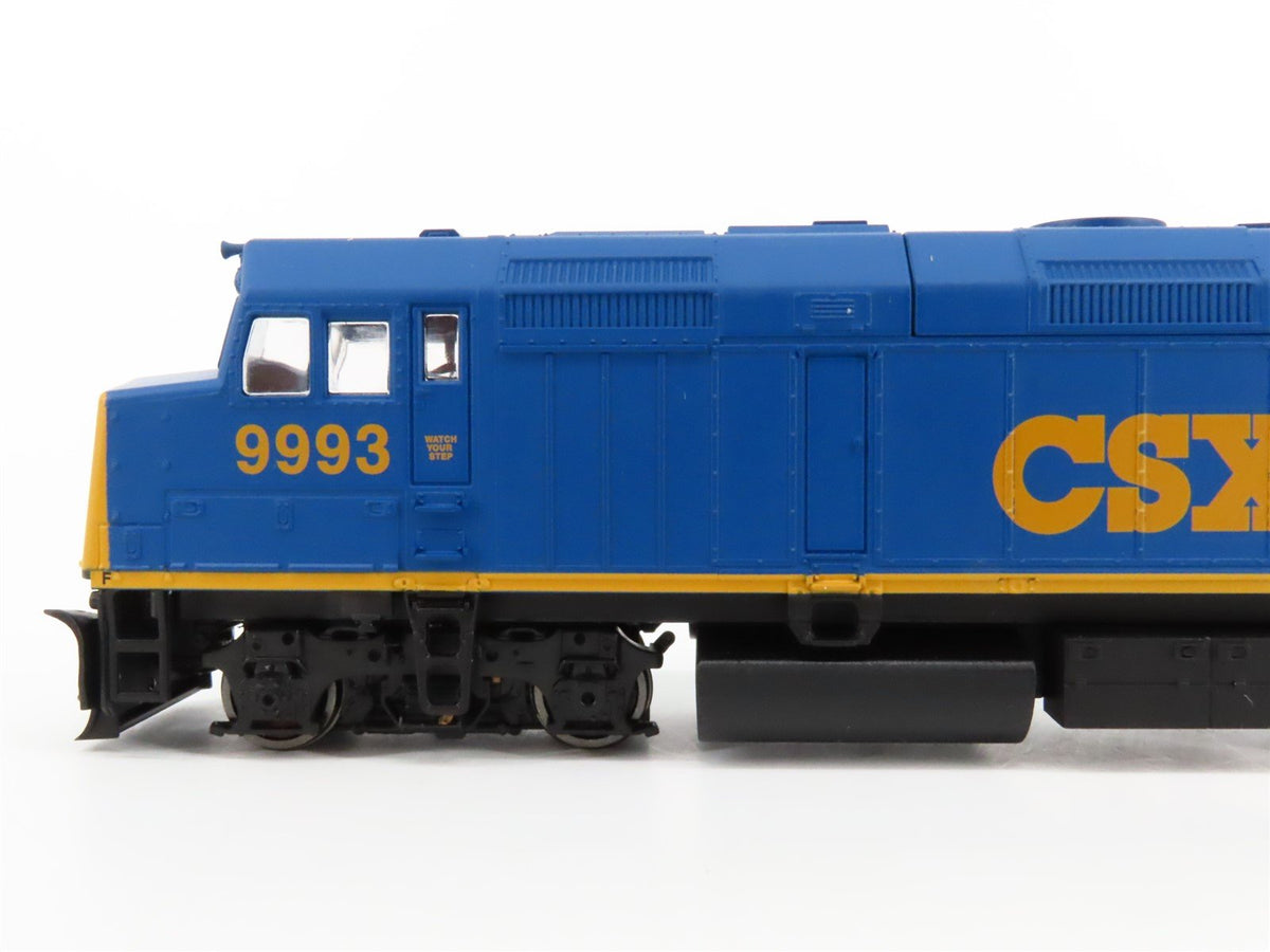 HO Scale Walthers 931-334 CSX Railway F40PH Diesel Locomotive #9993