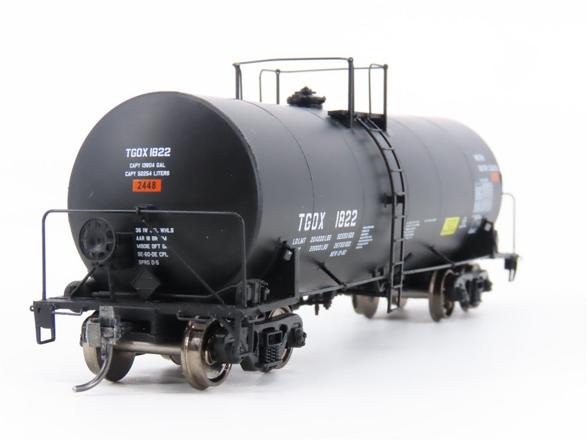 HO Scale Walthers Proto 920-100007 TGOX Trinity Molten Sulfur Tank Car #1822