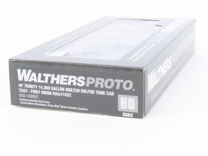 HO Scale Walthers Proto 920-100007 TGOX Trinity Molten Sulfur Tank Car #1822