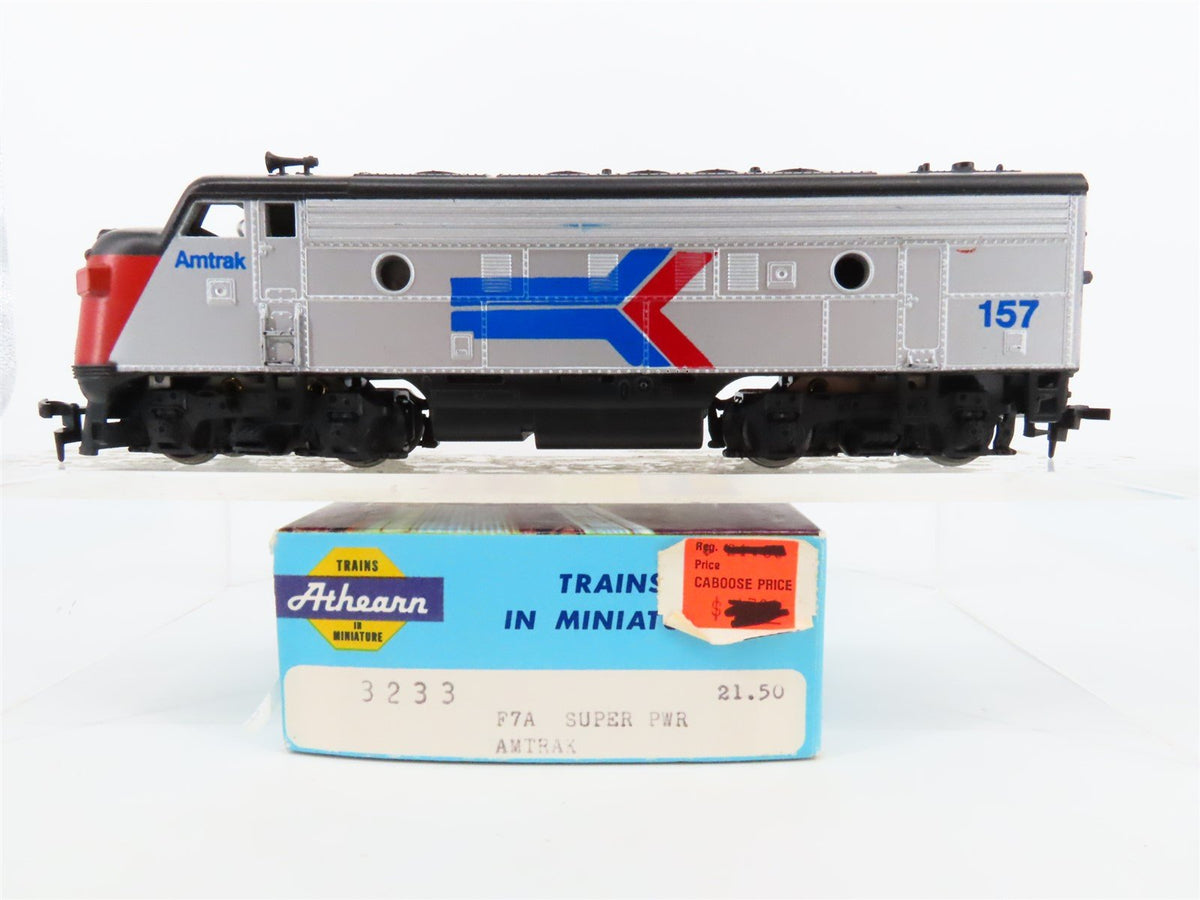 HO Scale Athearn 3323 Amtrak F7A Diesel Locomotive #157