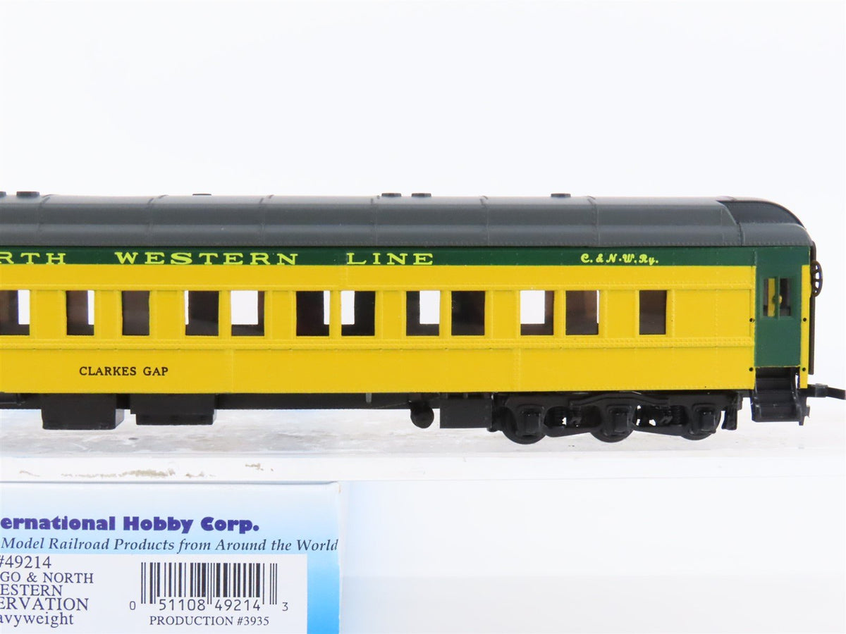 HO IHC 49214 C&amp;NW Chicago &amp; North Western Observation Passenger &quot;Clarkes Gap&quot;