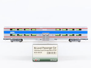 HO Scale KATO 35-6035 Chicago Metra Bi-Level Coach Passenger Car #7848