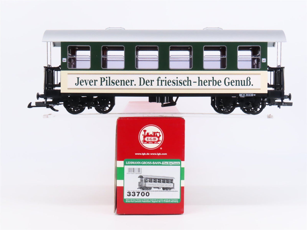 G Scale LGB 33700 DB Jever/Wangerooge 2nd Class Passenger Car