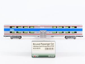 HO Scale KATO 35-6035 Chicago Metra Bi-Level 4-Window Coach Passenger #7848