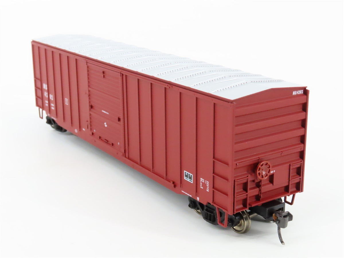 HO Scale Atlas Trainman 20000262 MB Meridian &amp; Bigbee 50&#39; 6&quot; Box Car #4202