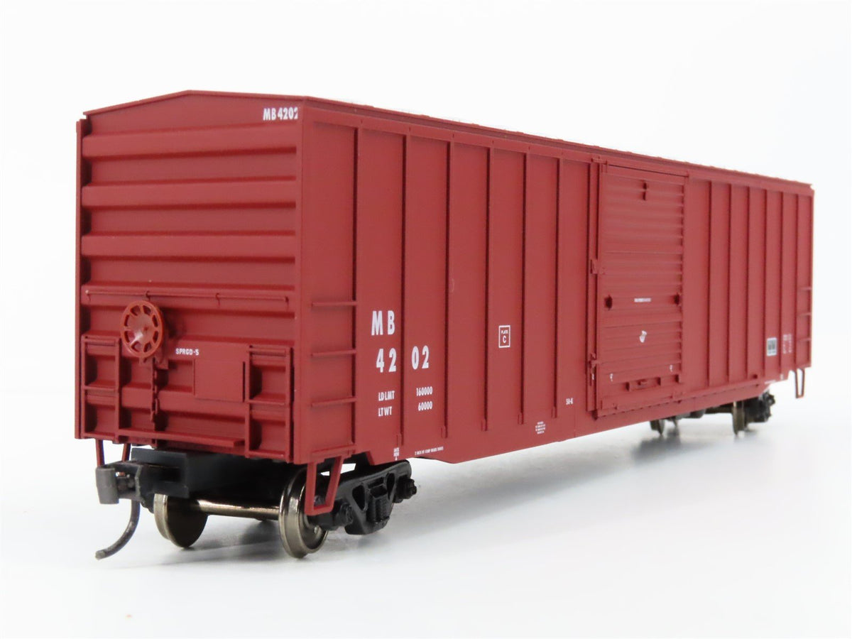 HO Scale Atlas Trainman 20000262 MB Meridian &amp; Bigbee 50&#39; 6&quot; Box Car #4202