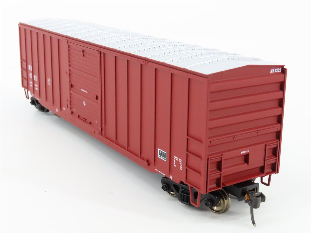 HO Scale Atlas Trainman 20000262 MB Meridian &amp; Bigbee 50&#39; 6&quot; Box Car #4202