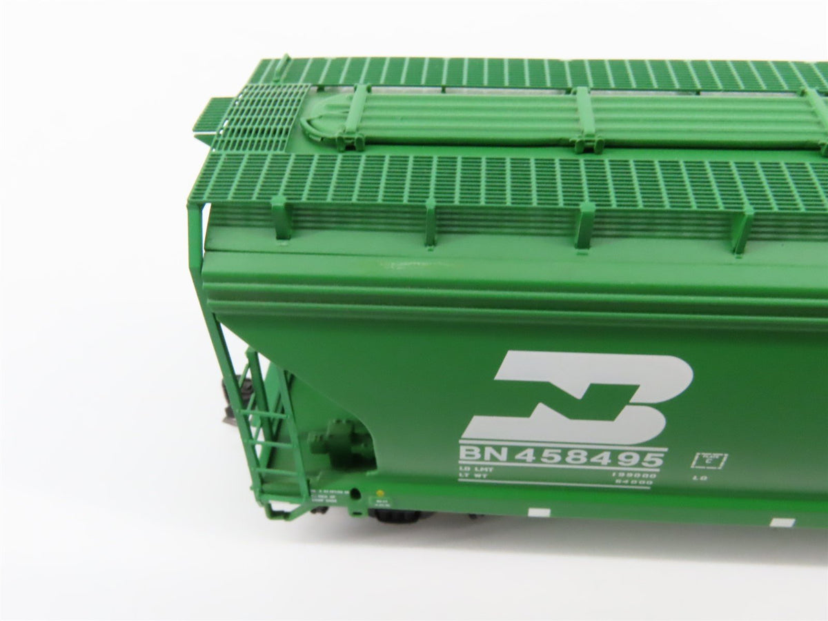 HO Scale Atlas 20000070 BN Burlington Northern 3-Bay Centerflow Hopper #458495