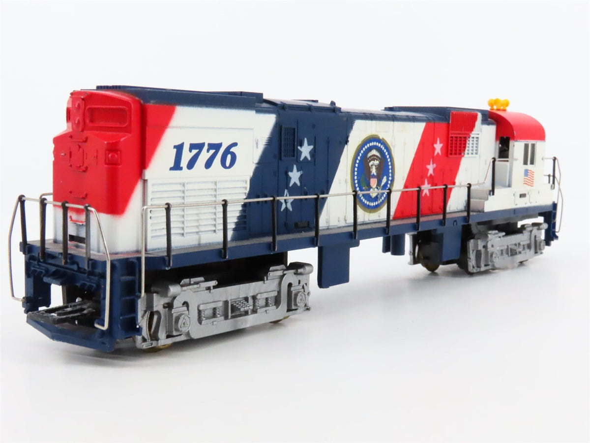 HO Scale TYCO Spirit of 76&#39; C424 Diesel Locomotive #1776 w/ Caboose