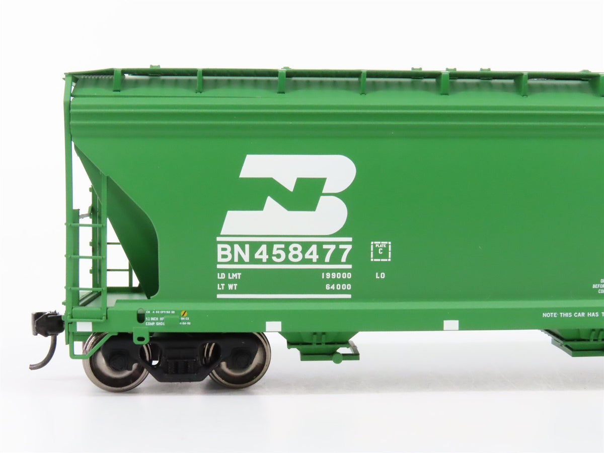 HO Scale Atlas 20000625 BN Burlington Northern 3-Bay Centerflow Hopper #458477