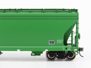 HO Scale Atlas 20000625 BN Burlington Northern 3-Bay Centerflow Hopper #458477