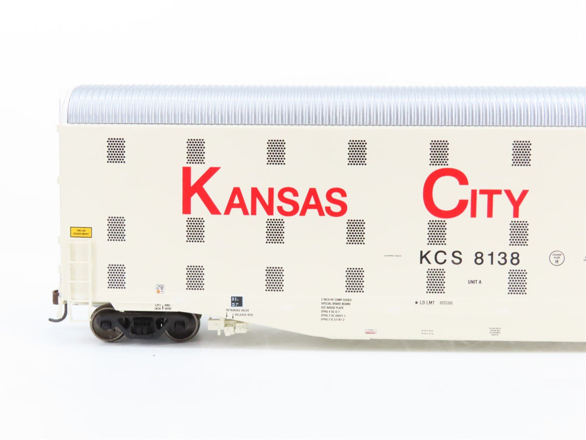 HO Scale Athearn G4411 KCS Kansas City Southern AUTO-MAX Autorack Car #8138