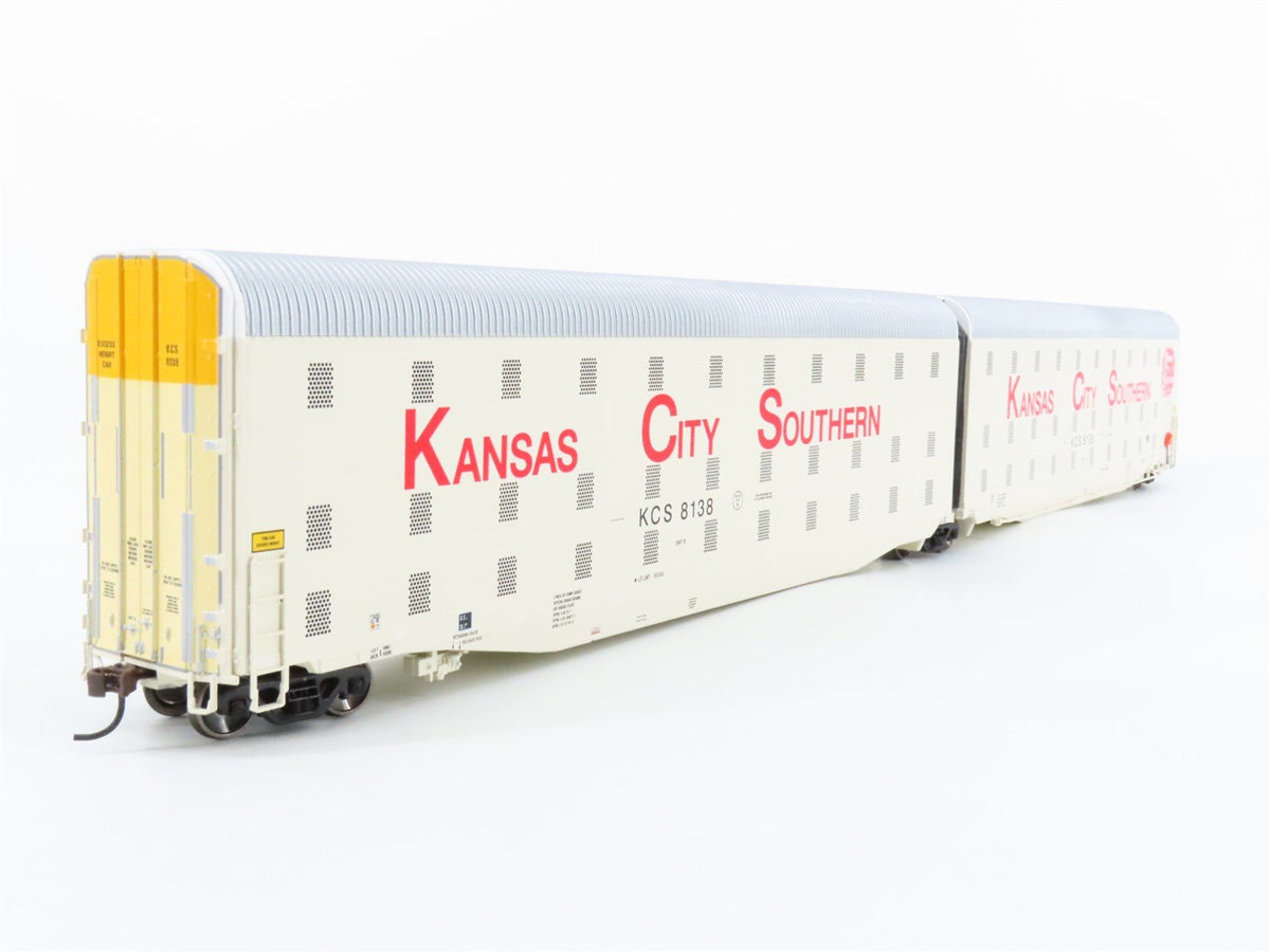 HO Scale Athearn G4411 KCS Kansas City Southern AUTO-MAX Autorack Car #8138