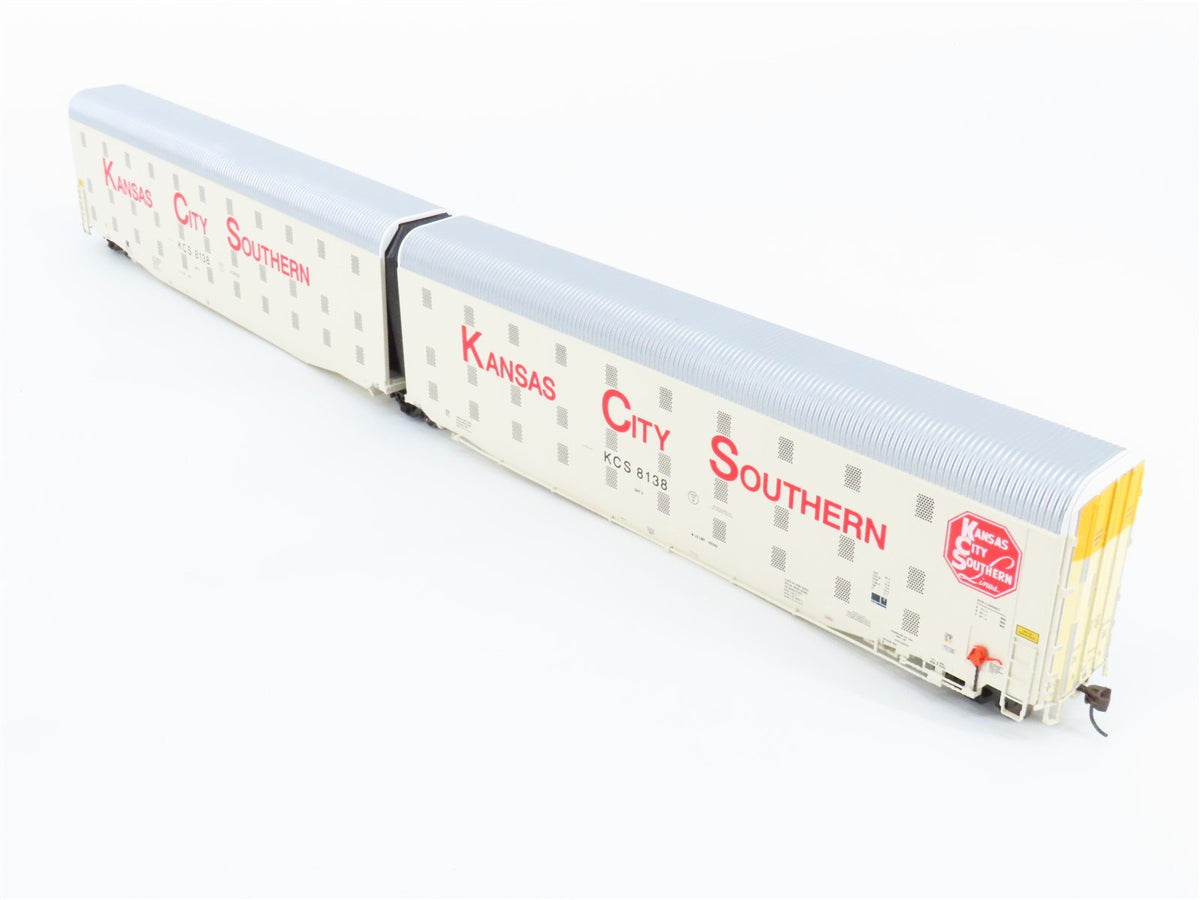 HO Scale Athearn G4411 KCS Kansas City Southern AUTO-MAX Autorack Car #8138