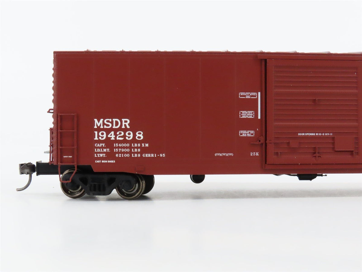 HO Scale Atlas 1342-1 MSDR Mississippi Delta 50&#39; Single Door Box Car #194298