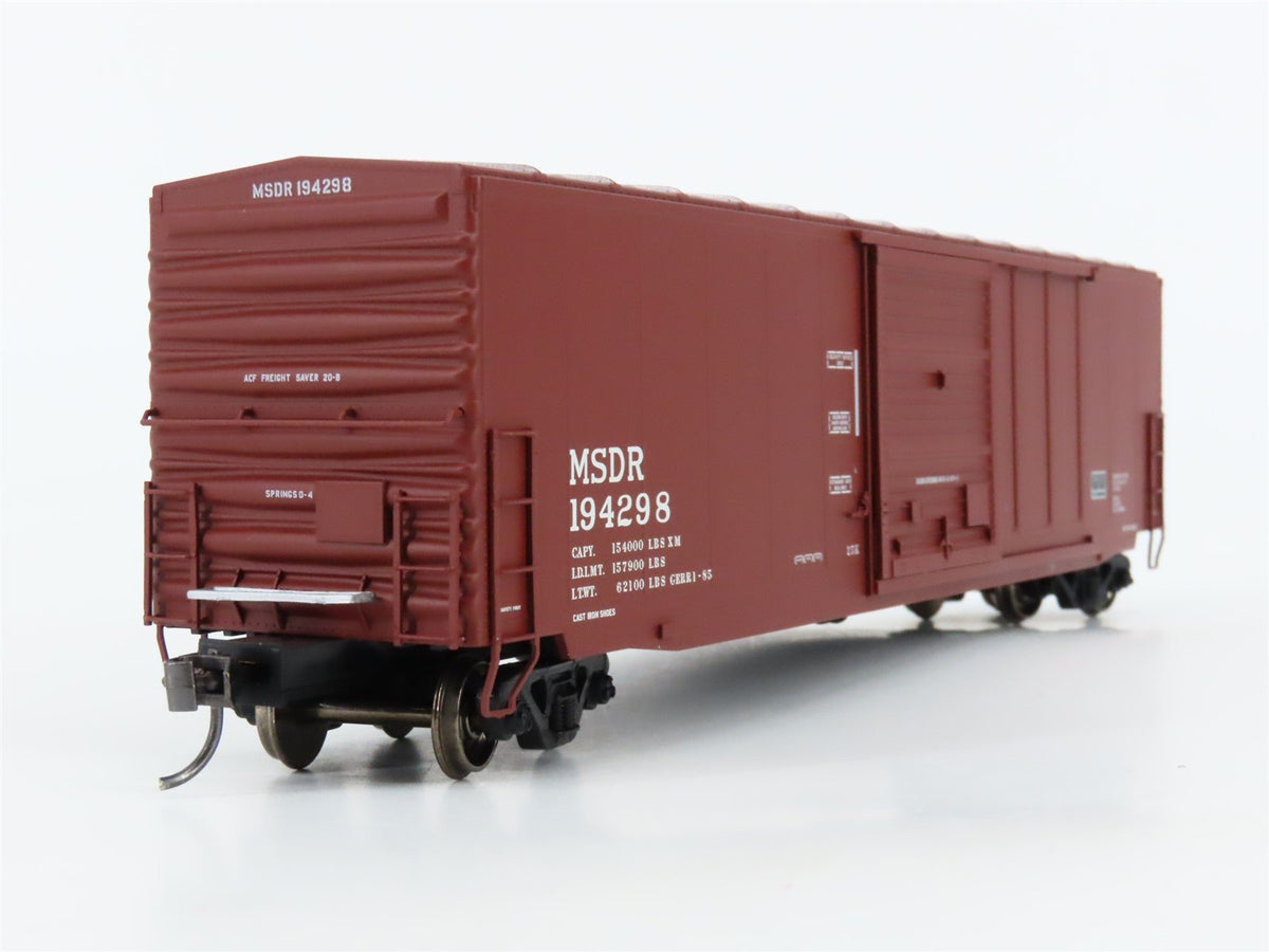 HO Scale Atlas 1342-1 MSDR Mississippi Delta 50&#39; Single Door Box Car #194298