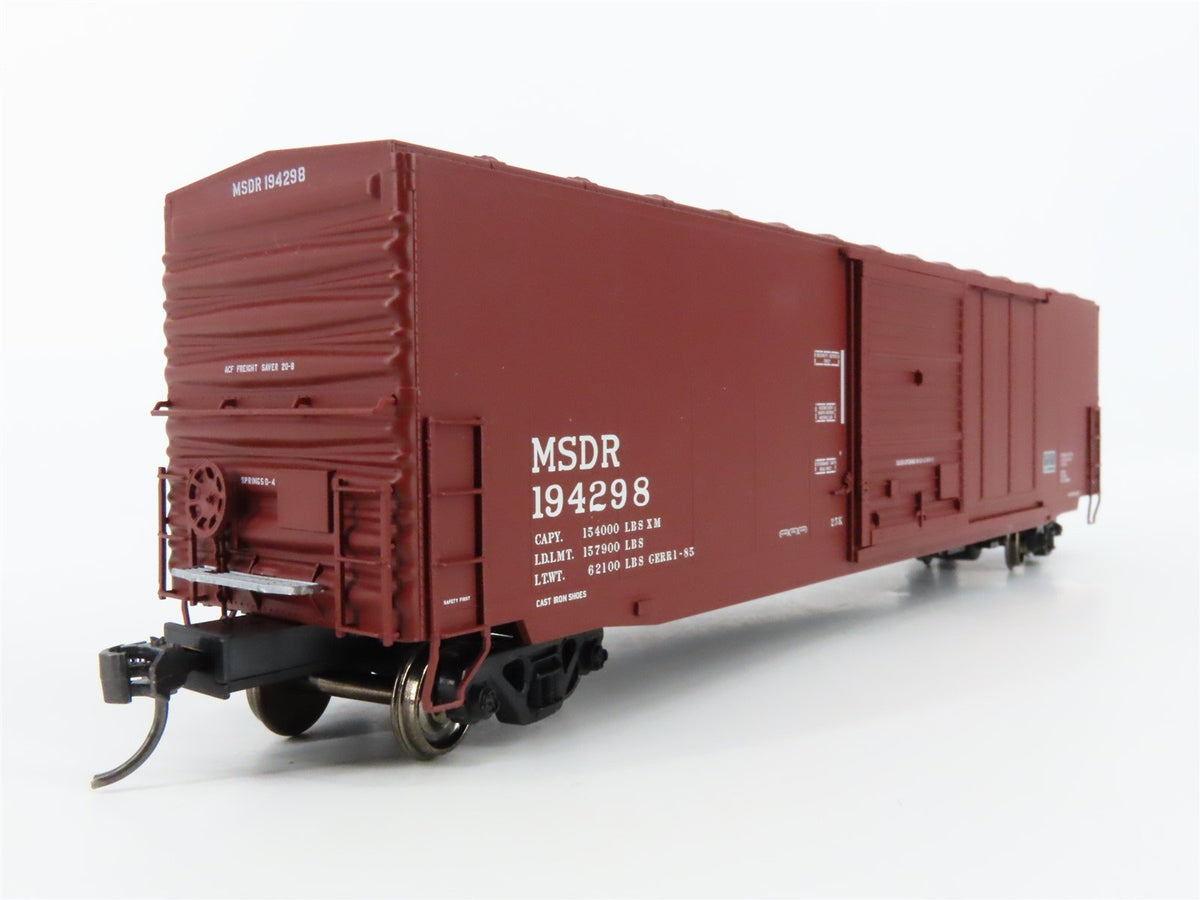 HO Scale Atlas 1342-1 MSDR Mississippi Delta 50&#39; Single Door Box Car #194298