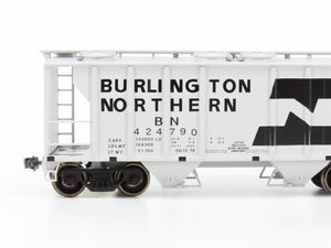 HO Scale Atlas 1845-1 BN Burlington Northern 2-Bay Covered Hopper #424790